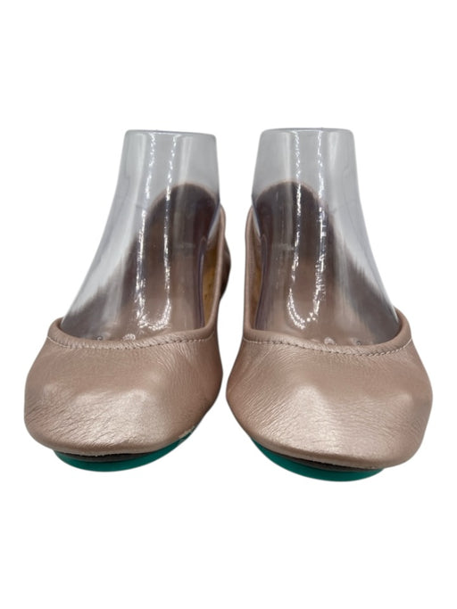 Tieks Shoe Size 7 Pink Leather Metallic Ballet Flats Pink / 7