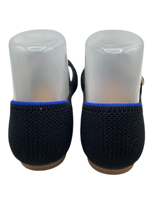 Rothy's Shoe Size 7 Black Textile Perforated Pointed Toe Flats Black / 7