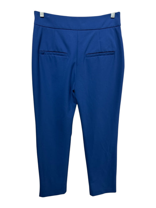 Veronica Beard Size 4 Blue Polyamide & Elastane Zip Fly Slim Fit High Rise Pants Blue / 4