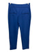 Veronica Beard Size 4 Blue Polyamide & Elastane Zip Fly Slim Fit High Rise Pants Blue / 4