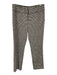 Alice + Olivia Classics Size 4 Black & White Wool Blend Houndstooth Slim Pants Black & White / 4