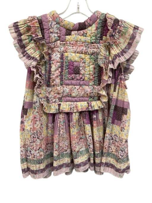 Sea New York Size S Purple & Multi Polyester Blend Patchwork Quilted Top Purple & Multi / S