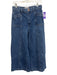Paige Size 27 Medium Wash Cotton Blend High Rise Front Seam Crop Wide Leg Jeans Medium Wash / 27
