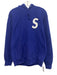 supreme AS IS - Wash Wear Size M Purple Cotton Patch Hoodie Jacket Purple / M