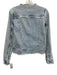 Generation Love Size XS Light Wash Cotton Blend Distressed Collarless Jacket Light Wash / XS