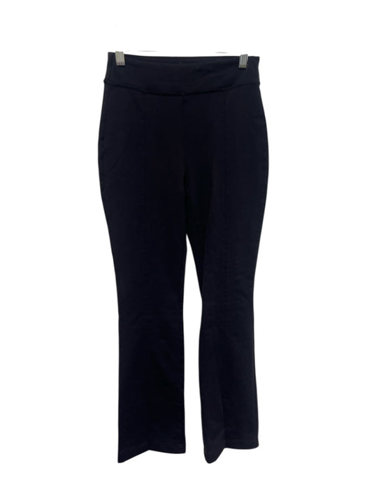 Alo Yoga Size S Black Nylon Blend Mid Rise Split Hem Flare Leggings Black / S