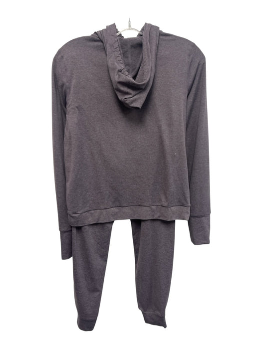 Vuori Size S Gray Purple Polyester Heathered Hoodie Jogger Pant Set Gray Purple / S