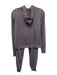 Vuori Size S Gray Purple Polyester Heathered Hoodie Jogger Pant Set Gray Purple / S