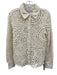 & Other Stories Size S Cream Cotton Blend Crochet Collar Cardigan Cream / S