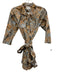 Holly Shae Design Size XS/S Brown, Blue, Black Cotton Birds & Leaves Tunic Dress Brown, Blue, Black / XS/S
