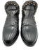 Alaia Shoe Size 36.5 Black & Rose Gold Leather Cut Out studded accents Booties Black & Rose Gold / 36.5