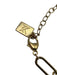 Miranda Frye Gold paperclip chain Lobster Clasp Bracelet Gold