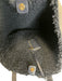 Tory Burch Black Synthetic Magnetic Closure Gold Hardware Fleece Lined Bag Black / L