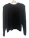 Alice + Olivia Size XS Black Acrylic Blend Crew Neck Long Sleeve Sweater Black / XS