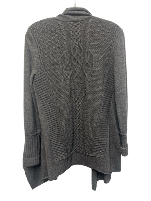 Skull Cashmere Size XS Dark Gray Cashmere Open Front Pockets Cardigan Dark Gray / XS