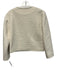 Reformation Size S Cream Wool Blend Button Front Round Neck Jacket Cream / S