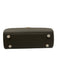 Parisa Wang Green Leather Pebbled Gold Hardware Top Handle Feet Bag Green / Mini