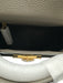 Parisa Wang Green Leather Pebbled Gold Hardware Top Handle Feet Bag Green / Mini