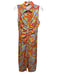 Flora Bea Size S Orange, Blue, Multi Polyester Blend psychedelic floral Dress Orange, Blue, Multi / S