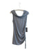 Lola & Sophie Size Small Grey No Fabric Tag Side Ruching Sleeveless Top Grey / Small