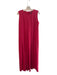 Elliot Lauren Size Small Pink Cotton Round Neck Sleeves Pleated Maxi Dress Pink / Small