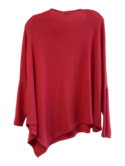 Stark X Size Est M Red No Fabric Tag Knit Round Neck Batwing sleeves Top Red / Est M