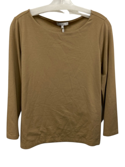 Hinson Wu Size Small Khaki Beige Long Sleeve Top Khaki Beige / Small