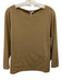 Hinson Wu Size Small Khaki Beige Long Sleeve Top Khaki Beige / Small