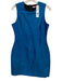 Lizzie P.M. Size Est Small Blue Sleeveless Iridescent Dress Blue / Est Small