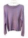 Hinson Wu Size S Lavendar No Fabric Tag Knit Round Neck Long Sleeve Sweater Lavendar / S