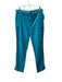 Johnny Was Size S Teal Cotton Blend Velveteen Stretch Zip Fly Straight Leg Pants Teal / S