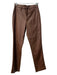 Favorite Daughter Size Est XS Chocolate Straight Leg High Rise Belt Loops Pants Chocolate / Est XS