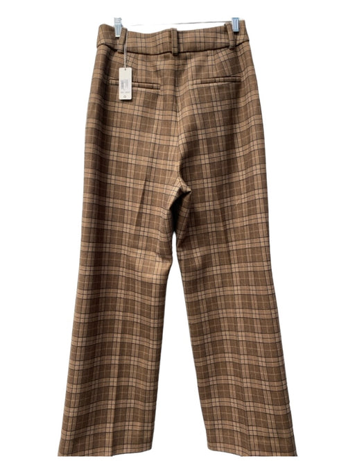 Favorite Daughter Size 10 Tan & brown Polyester Blend High Rise Wide Leg Pants Tan & brown / 10