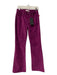 Current/Elliott Size 26 Plum Cotton Blend 5 Pocket Mid Rise Boot Cut Pants Plum / 26