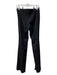 Gucci Size 40 Black Rayon Mid Rise Side Zip Belt loops Straight Leg Pants Black / 40