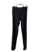 Gucci Size 40 Black Rayon Mid Rise Side Zip Belt loops Straight Leg Pants Black / 40