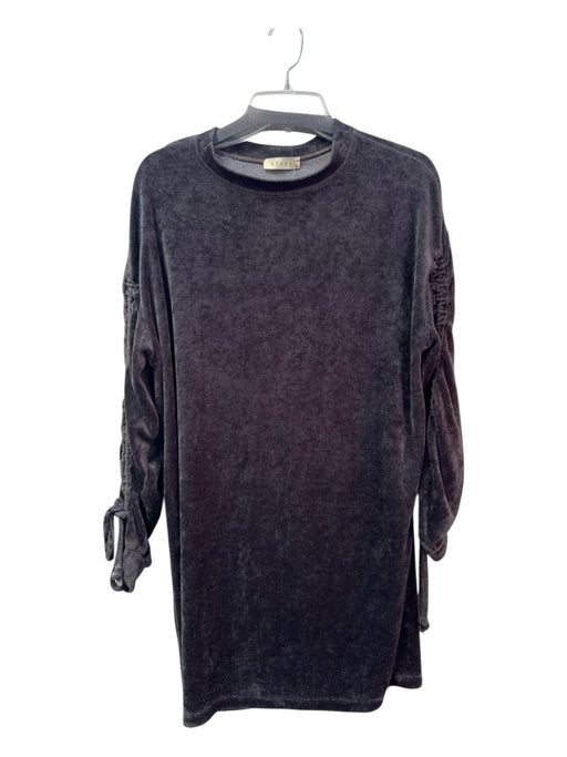 Stark X Size Est M/L Storm Gray No Fabric Tag Round Neck 3/4 Sleeve Tunic Top Storm Gray / Est M/L