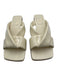 Bottega Veneta Shoe Size 40 Beige Leather Square Toe Box Inc. Sandals Beige / 40