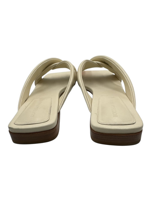 Bottega Veneta Shoe Size 40 Beige Leather Square Toe Box Inc. Sandals Beige / 40
