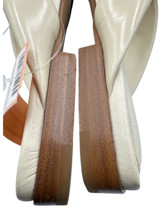 Bottega Veneta Shoe Size 40 Beige Leather Square Toe Box Inc. Sandals Beige / 40