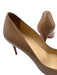 Christian Louboutin Shoe Size 39 Beige Leather Patent Almond Toe Stiletto Pumps Beige / 39