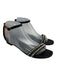 Saint Laurent Shoe Size 39 Black Leather Ankle Strap Studded Sandals Black / 39