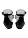 Saint Laurent Shoe Size 39 Black Leather Ankle Strap Studded Sandals Black / 39