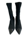 CH Carolina Herrera Shoe Size 39 Black Synthetic Pointed Toe Stiletto Booties Black / 39