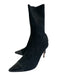 CH Carolina Herrera Shoe Size 39 Black Synthetic Pointed Toe Stiletto Booties Black / 39