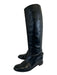 Christian Louboutin Shoe Size 39 Black Leather Chainlink Boots Black / 39