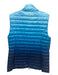 Lilly Pulitzer Size XL Blue Polyester Zip Up Puffer Zip Pockets Vest Blue / XL