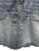Kut From The Kloth Size 0 Medium Wash Cotton Blend Denim Patch Pocket Mini Skirt Medium Wash / 0