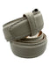 L.E.N. White Calf Solid Men's Belt White