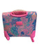 Lilly Pulitzer Pink, Gold, Multi Canvas Zip Close Rolling CARRY ON Luggage Pink, Gold, Multi